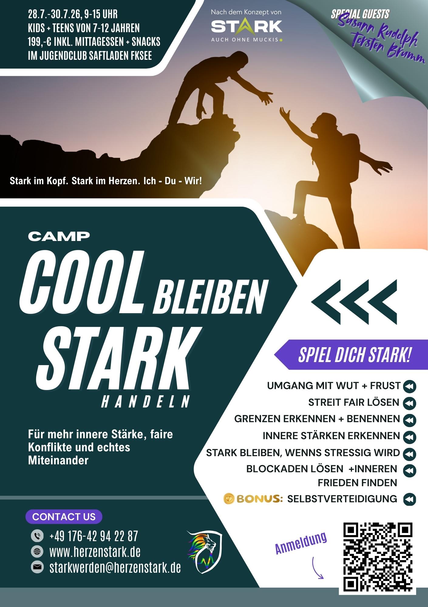 Cool Kids Camp im Sommer 2026