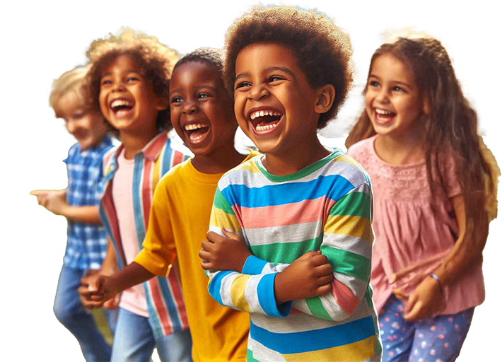 Lachende Kinder Bild